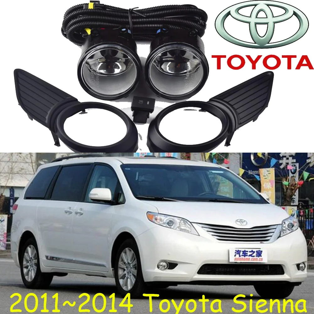 2011~2014 Sienna fog light,Free ship!halogen,Sienna headlight,camry,Hiace,tundra,hilux,yaris;Sienna day lamp