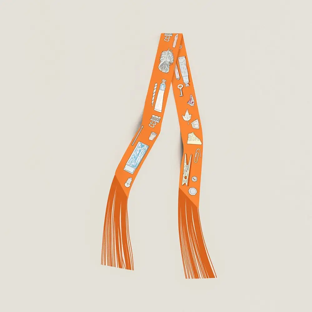 الرجعية المرأة وشاح حريري الزخرفية متعددة الأغراض 130x5 سنتيمتر حك الحرير الزخرفية الشريط الإكسسوارات طويلة حك وشاح حريري