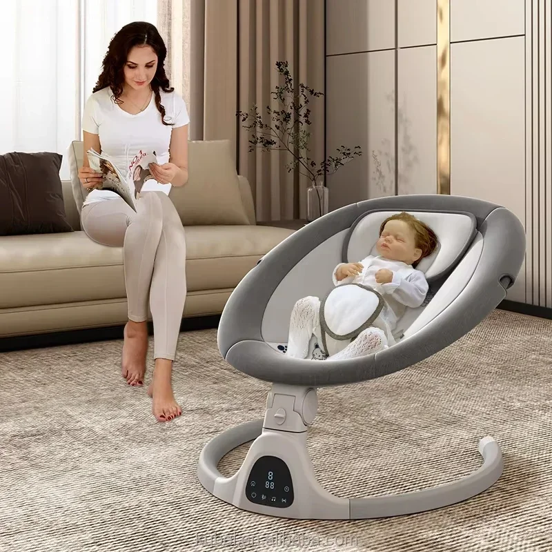 # Hot Sales Seat Adjustable Children's Furniture Baby Rocking Chair Smart 3-in-1 Baby Rocking Chair With Optional Toy Bar Baby E