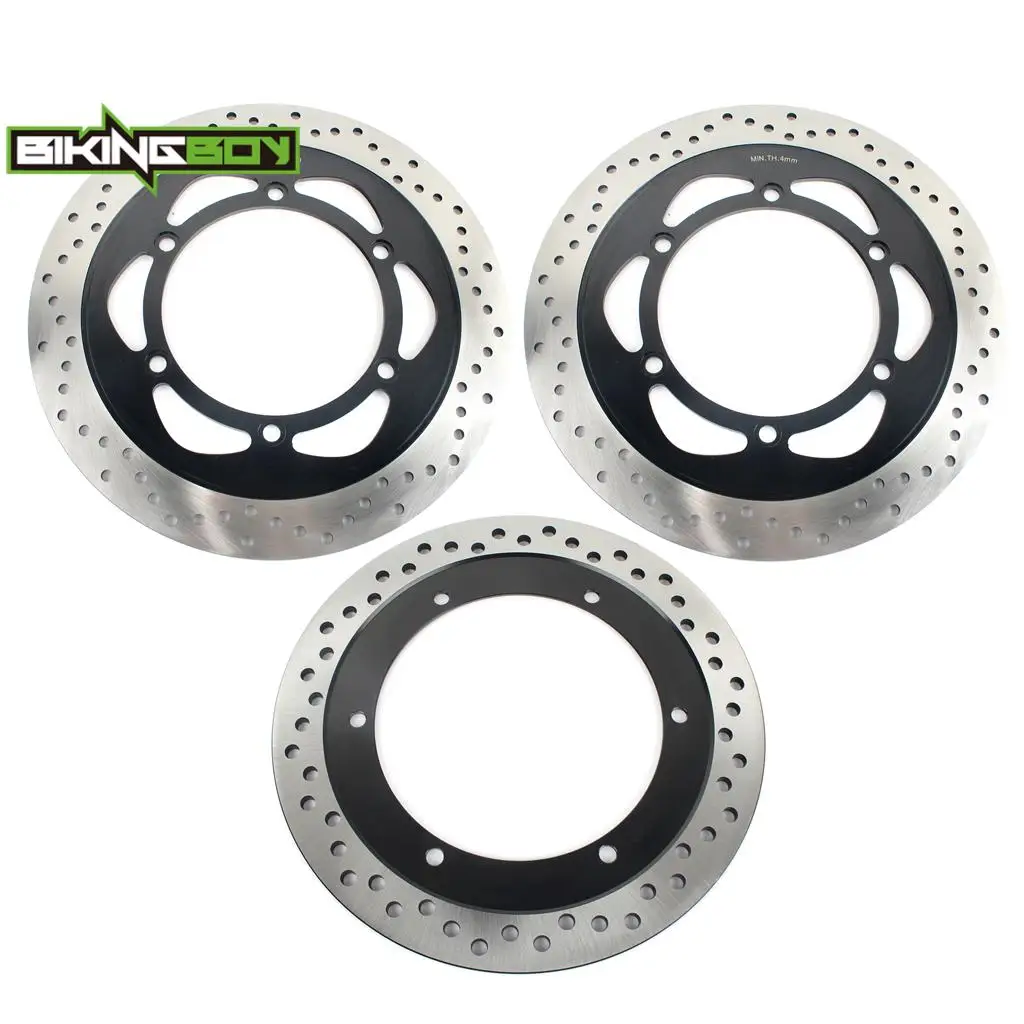 BIKINGBOY For HONDA ST 1100 Pan European 1990-2002 91 92 93 94 95 96 97 98 99 00 2001 316mm Front Rear Brake Discs Disks Rotors