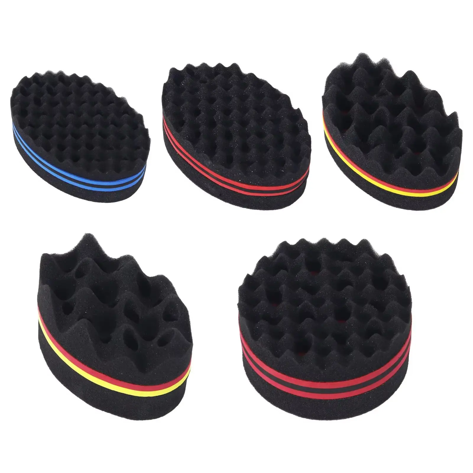 아프리칸 컬링 케어 도구 컬링 스펀지, 자연모, 아프리칸 컬링 웨이브 스타일링에 적합, 실제 모발 가발 전용