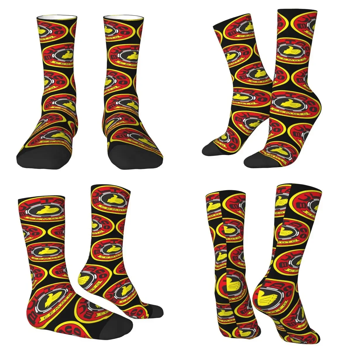 

Bultaco Motorcycles Socks Harajuku Super Soft Stockings All Season Long Socks for Man Woman Valentine's Day Gifts