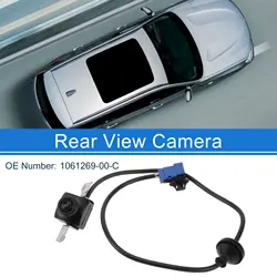 X Autohaux 1 Pcs Rear View Camera for Tesla Model S 2017-2023 License Plate Park Assist Camera Backup Reverse Camera