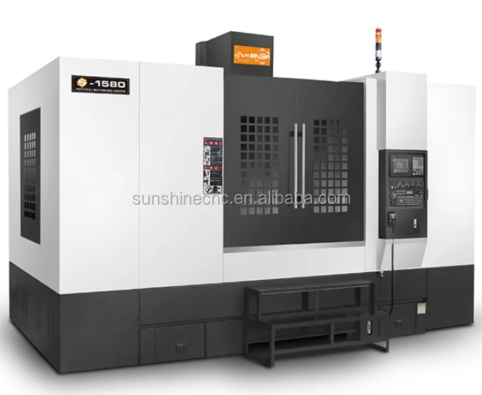 S-1580 Sunshihe With Siemens System Mini Metal Cnc Milg Hine 5 Axis Price