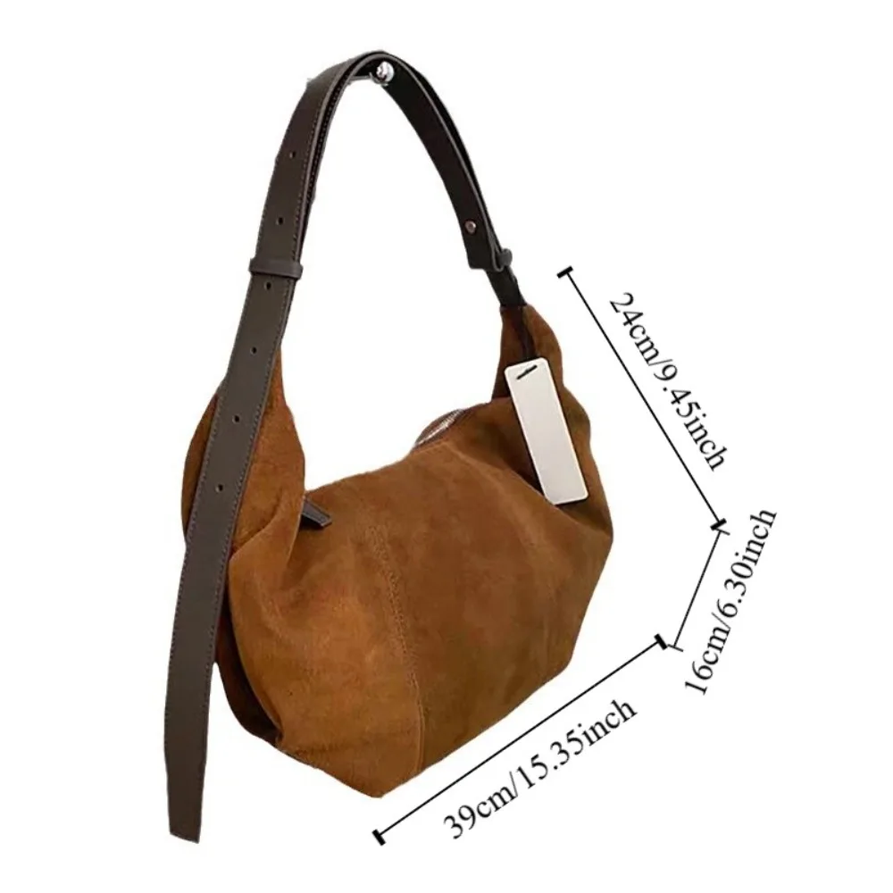 Hobos Large Men Underarm Bag Trendy Handle Matte PU Handbag Portable Korean Style Totes Shoulder Bags Gifts