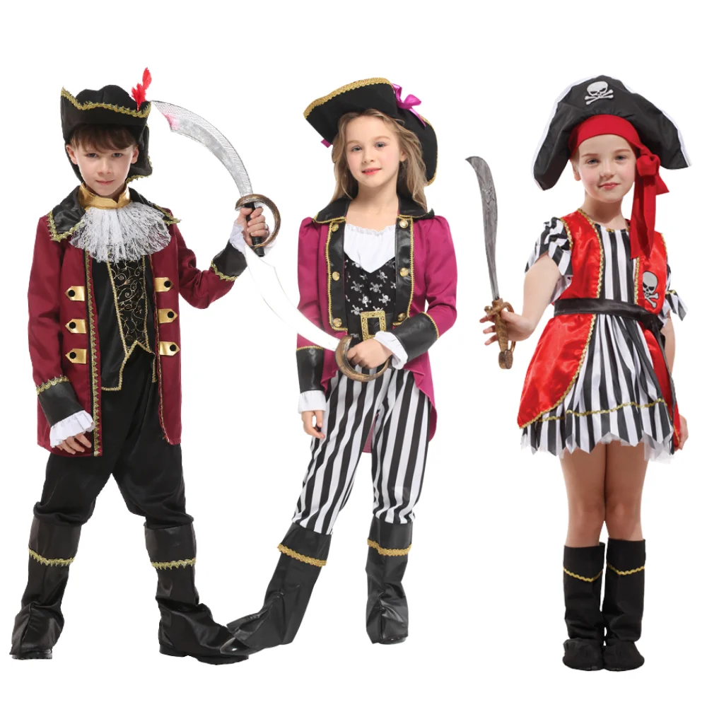 Verkleiden Sie sich als Kapitän Jack Sparrow aus den Karibischen Piraten, ein Rollenspielkostüm für Feiertage und Karnevalspartys.