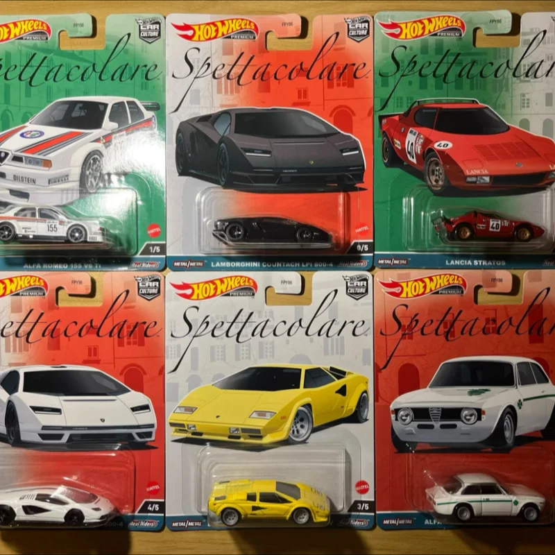 Model Kit Alfa Romeo - مجموعة سيارات هوت ويلز بريميوم كار