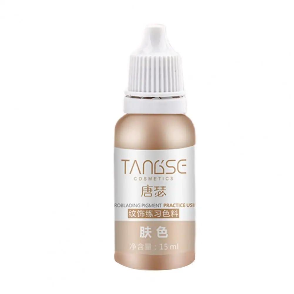 15g Safe Tattoo Ink Professional Fashion Fast Coloring Semi Permanent Makeup Eyebrows Lips Tint Liquid