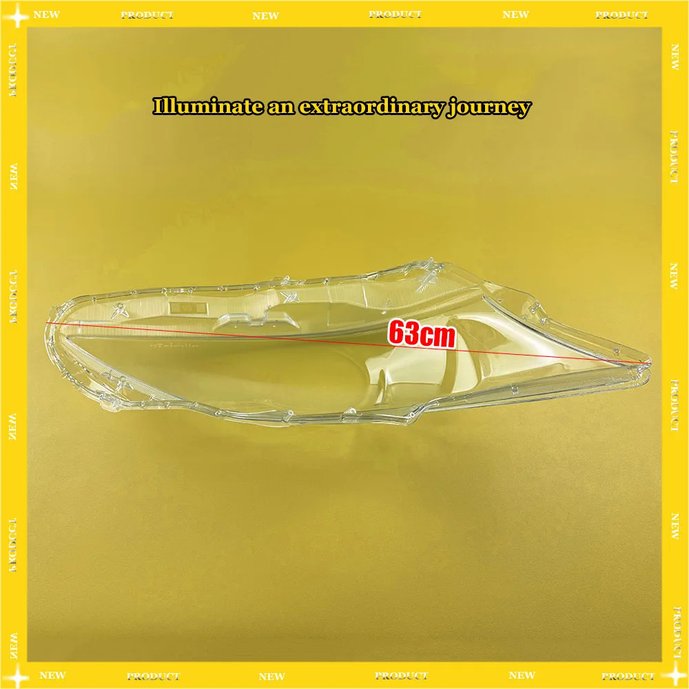 

For Lexus CT CT200h 2012-2017 Kap Lampu Transparan Penutup Lampu Depan Penutup Lampu Depan Kerangka Lensa Plexiglass