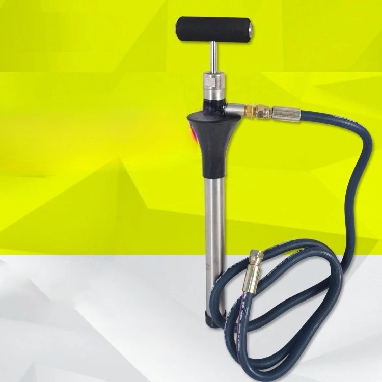 Manual Refrigerant Transfer Pump – Hand-Operated Charging Tool for Central AC Systems, 10 Bar Max Pressure