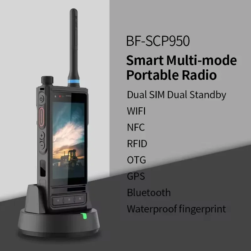 Оптовая продажа, оригинальный Belfone Bf-SCP950,4G LTE DMR, двусторонняя радиостанция UHF VHF GPS PoC Android, спутниковый смартфон, телефон, рация