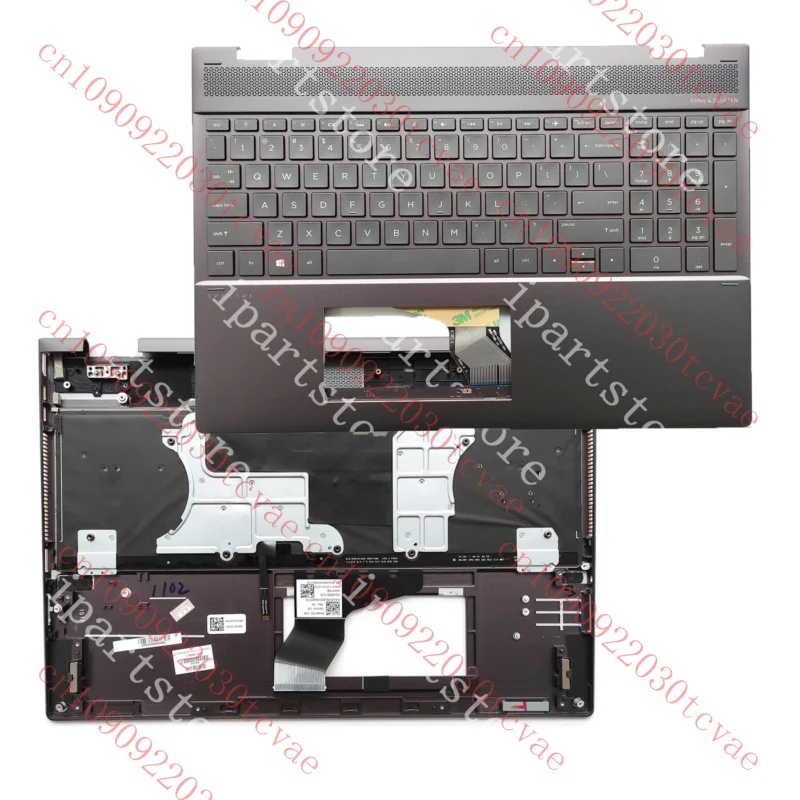 

New L15588-001 For HP Spectre x360 15-CH Palmrest Cover With Backlit Keyboard