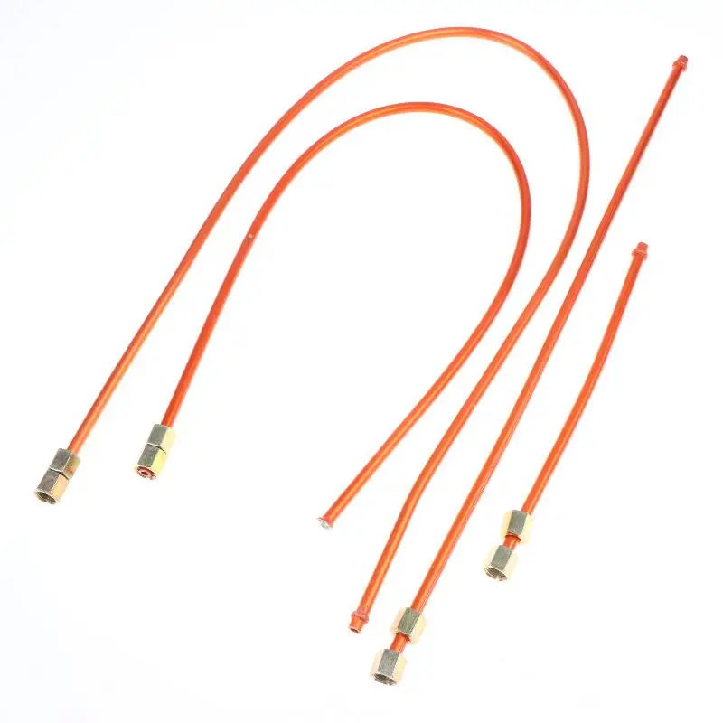 Aluminum Copper-plated Air Compressor Exhaust Tube Pressure Relief Valve Tube 200/400/600/800MM Bendable Air Line Hose