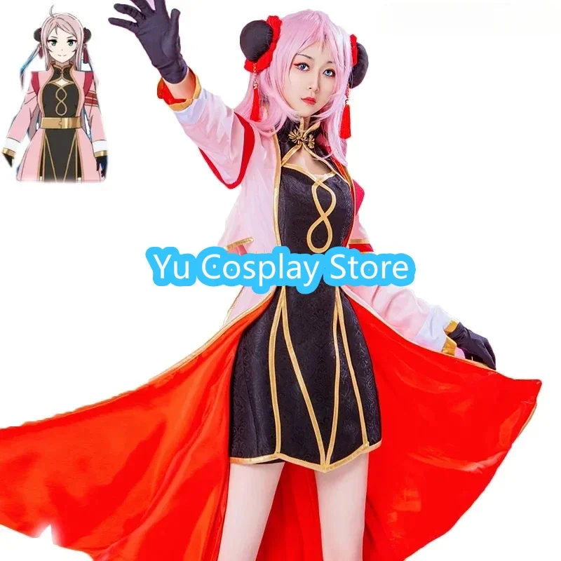 Lovelive Nijigasaki High School Zhong Lanzhu Cosplay Costume Women Cute Dress Suit Party Outfits Halloween Uniforms Custom Made