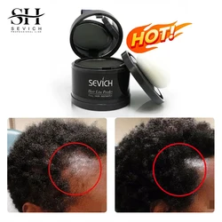 Sevich Waterproof Hair Line Powder 4g Natural Instant Hairline Shadow Powder Black Root Cover Up Forehead Hair Makeup Concealer