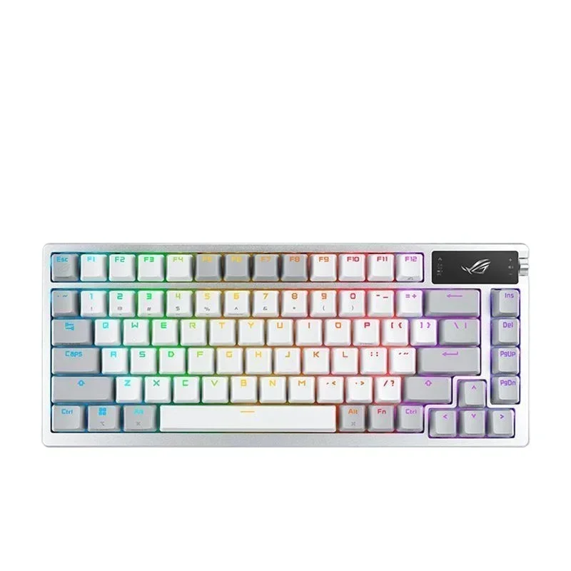 ROG Night Demon, mechanical keyboard, three-mode connection full-key hot-swappable OLED screen, customized