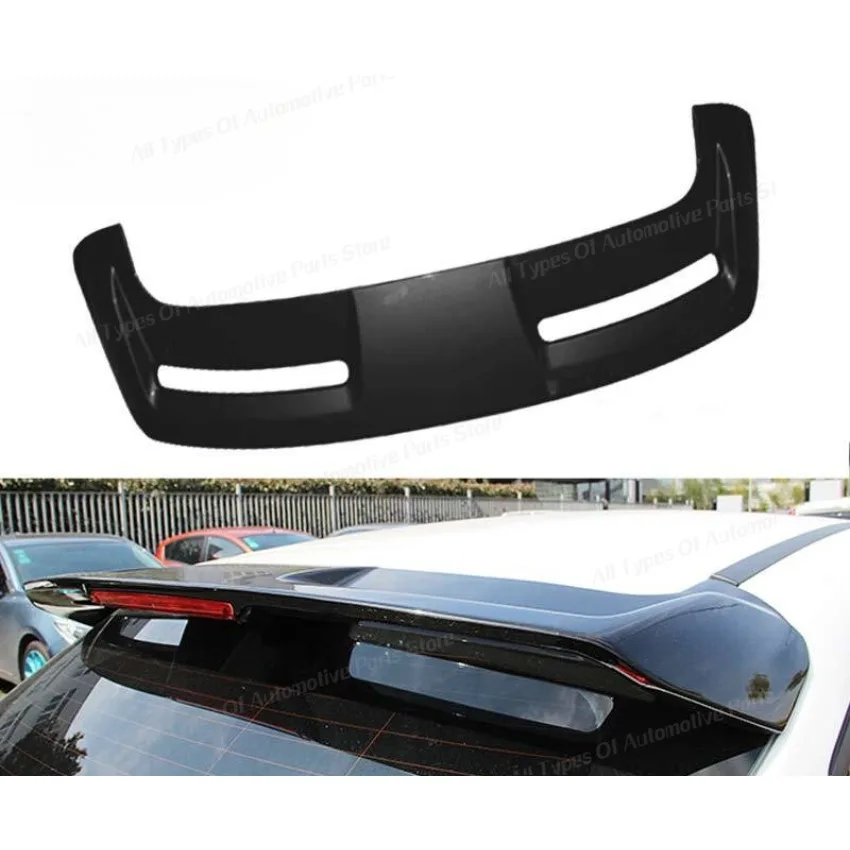 Rear Roof Spoiler Wing Lip for Ford Focus MK3 MK3.5 ST 2012-2018 Trunk Tail Wings Top Wing Body Kits Tuning Auto Parts Trim view 2