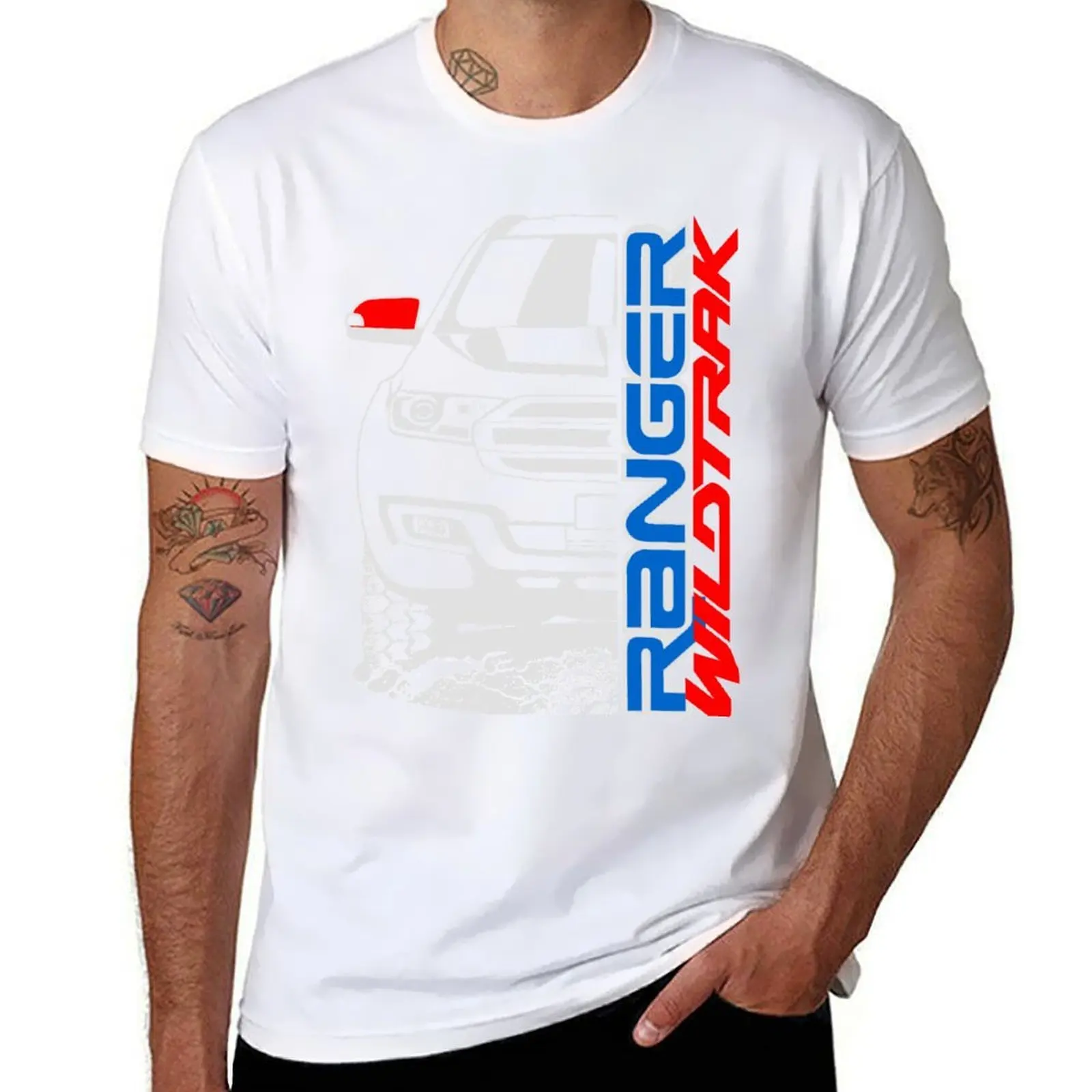 

Ranger 4x4 Wildtrak T-Shirt man t shirt summer cotton t shirts man 100% T-Shirt
