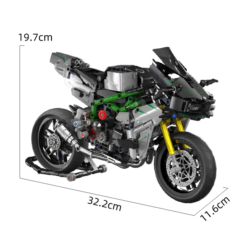 Stadt Abenteuer Motorrad Auto MOC Modell Bausteine Hohe-tech Racing Auto Motorrad Fahrzeug Ziegel Spielzeug für kinder geschenke