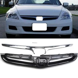 Front bumper grille ventilation network for Honda Accord 2003-2007 USA version