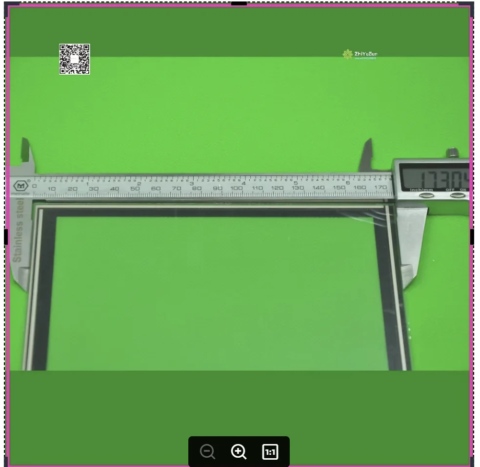 4070224 7.5inch touch screen panel  173*108 TouchSensor Glass FreeShipping  173mm*108mm this currency used GPS CAR