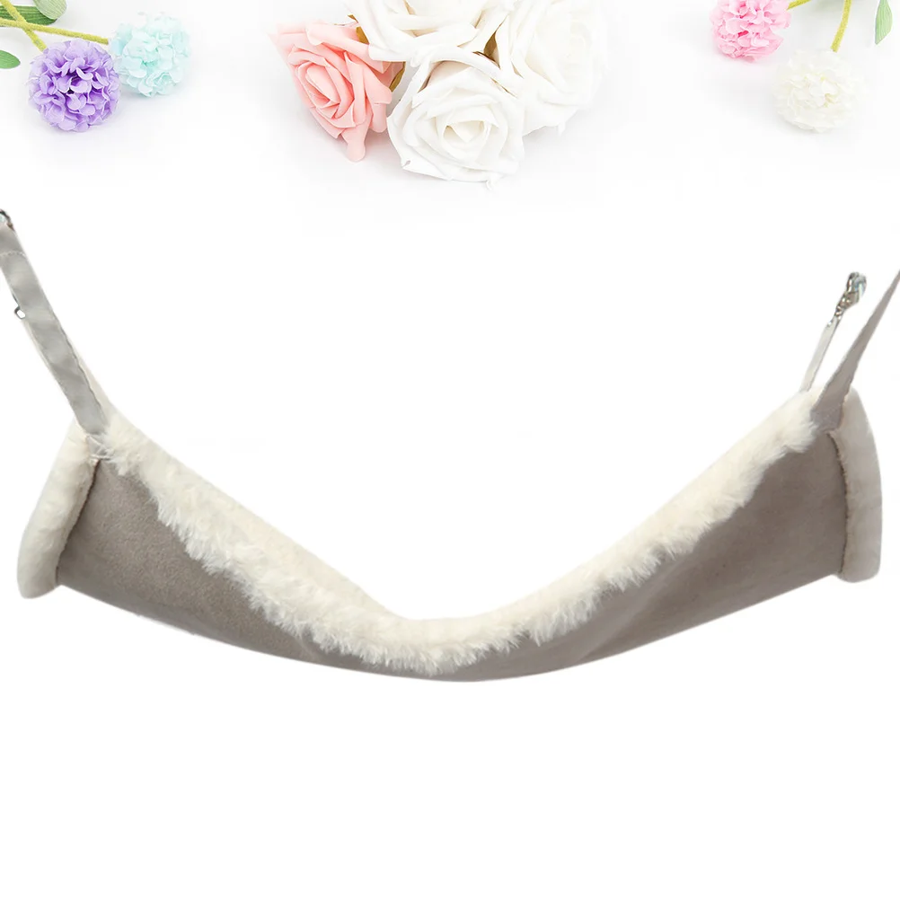 

1Pcs Rabbit Wool Cat Hammock Premium Comfortable Material Large Load Bearing Hanging Bed Safe Sleeping Platform Pet Supplies