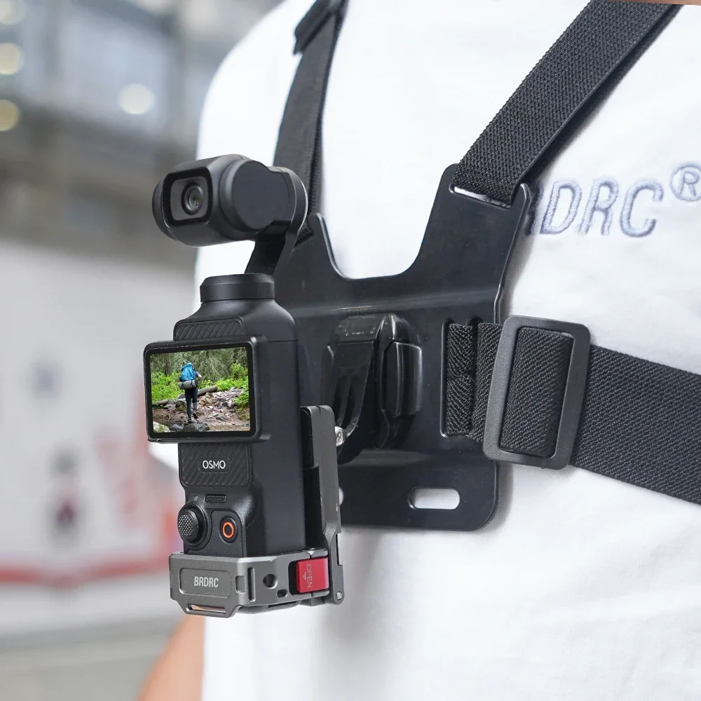 Adaptador magnético de aluminio para Dji Osmo Pocket 3 - 180 soporte ajustable de liberación rápida accesorio multiusos para Vlog y fotografía