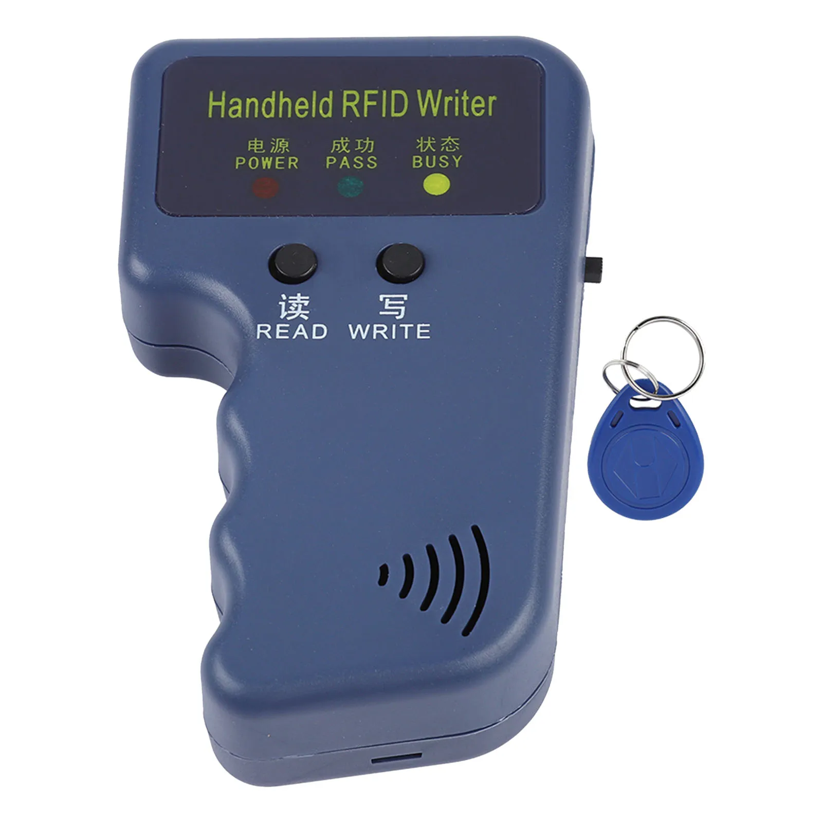 125KHz EM4100 Portable RFID Card Copier Plastic ID Card Writer Handheld ID Card Duplicator