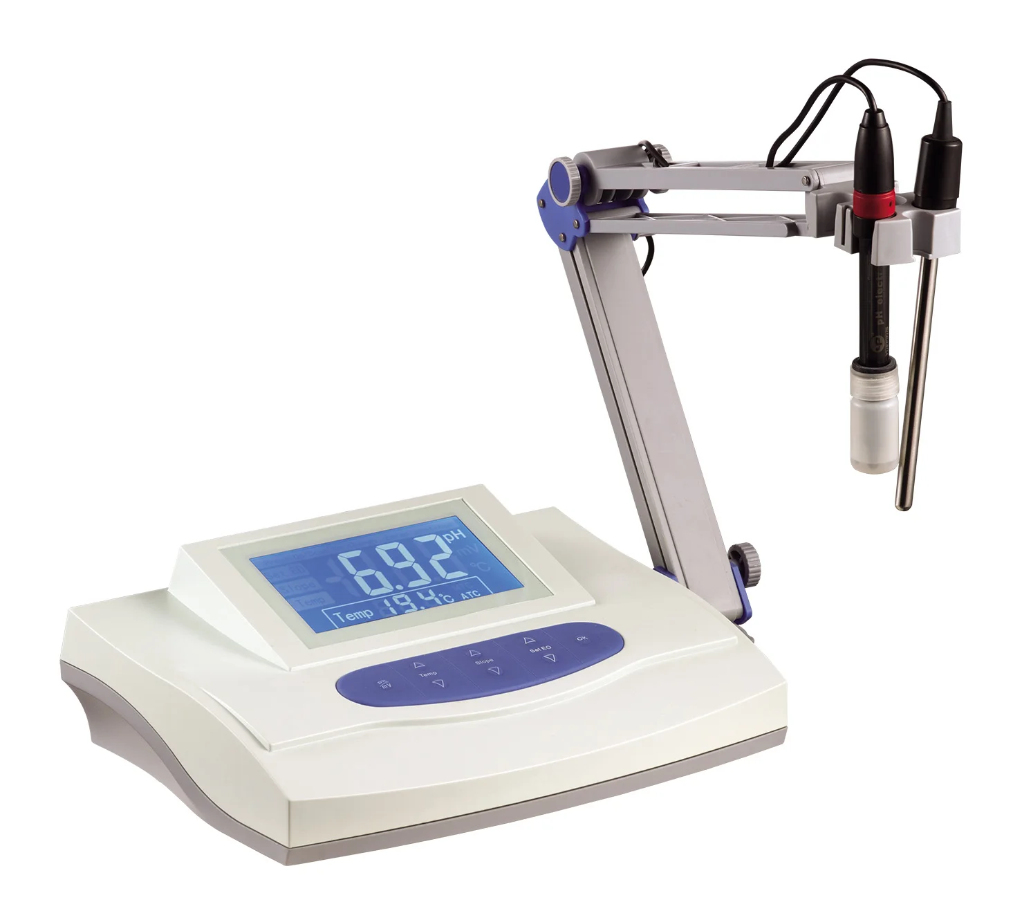 Portable Bench Top Digital pH Meter, Conductivity TDS Meter for PCR Laboratory