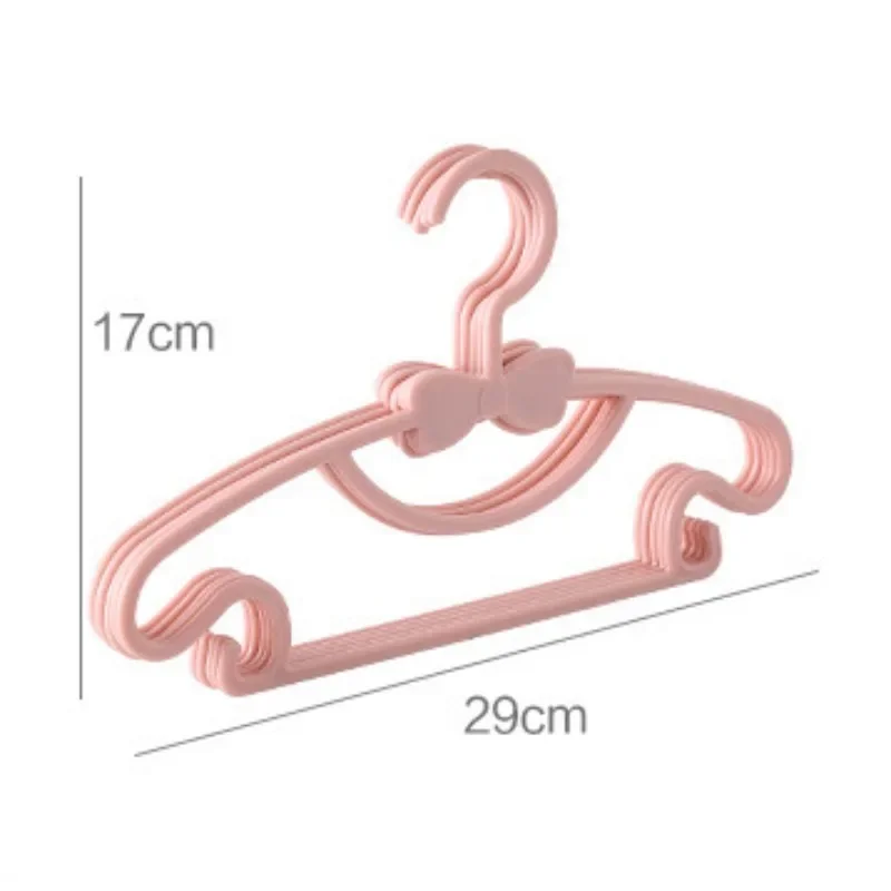 10pcs Portable Children Coats Storage Hanger Closet Organizer Baby Hangers Display Hangers Windproof Kids Clothes Hanger Racks