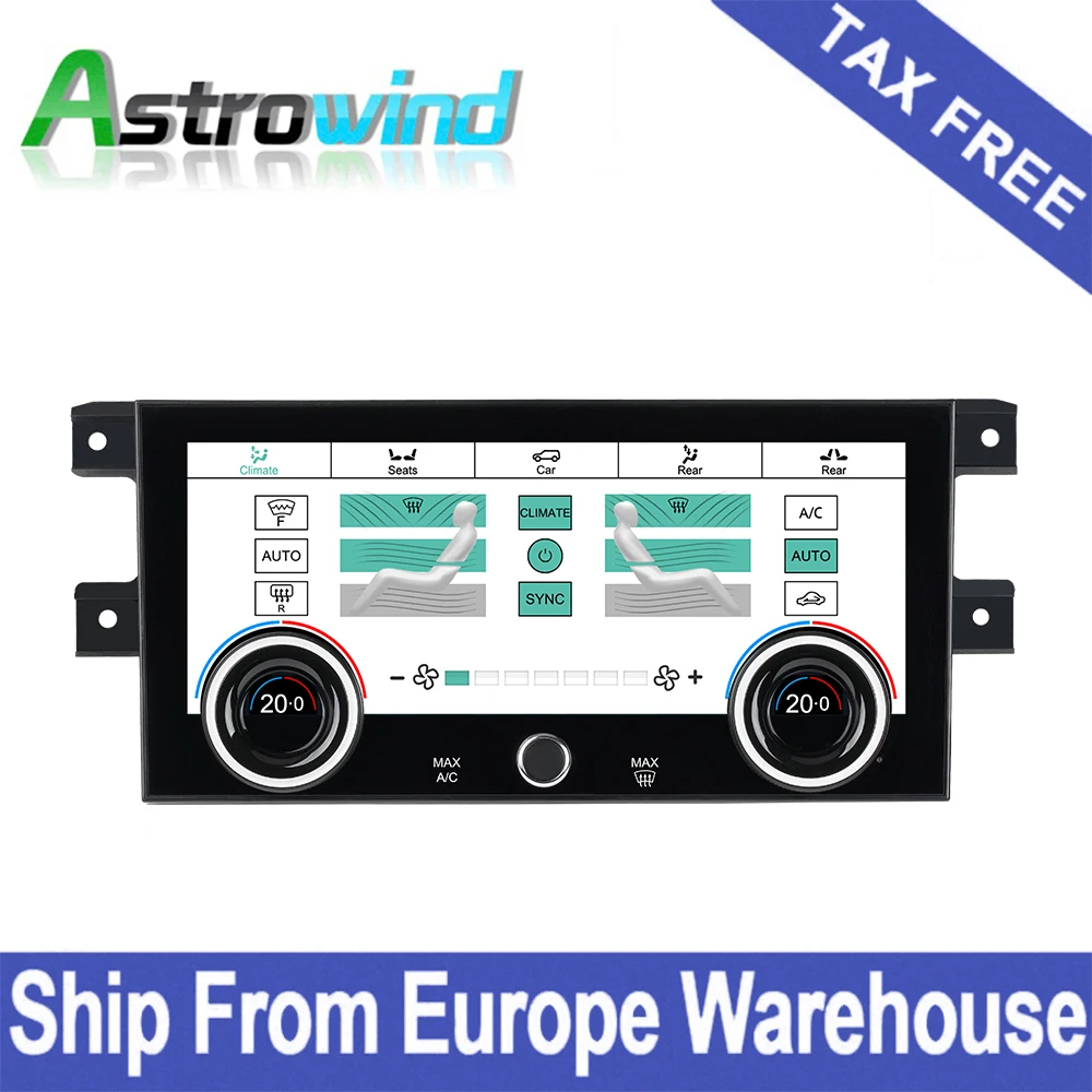 

Special Air Conditioning Board AC Panel For Land Rover Discovery 5 2017-2020 Climate Control Air Conditioner LCD Touch Screen