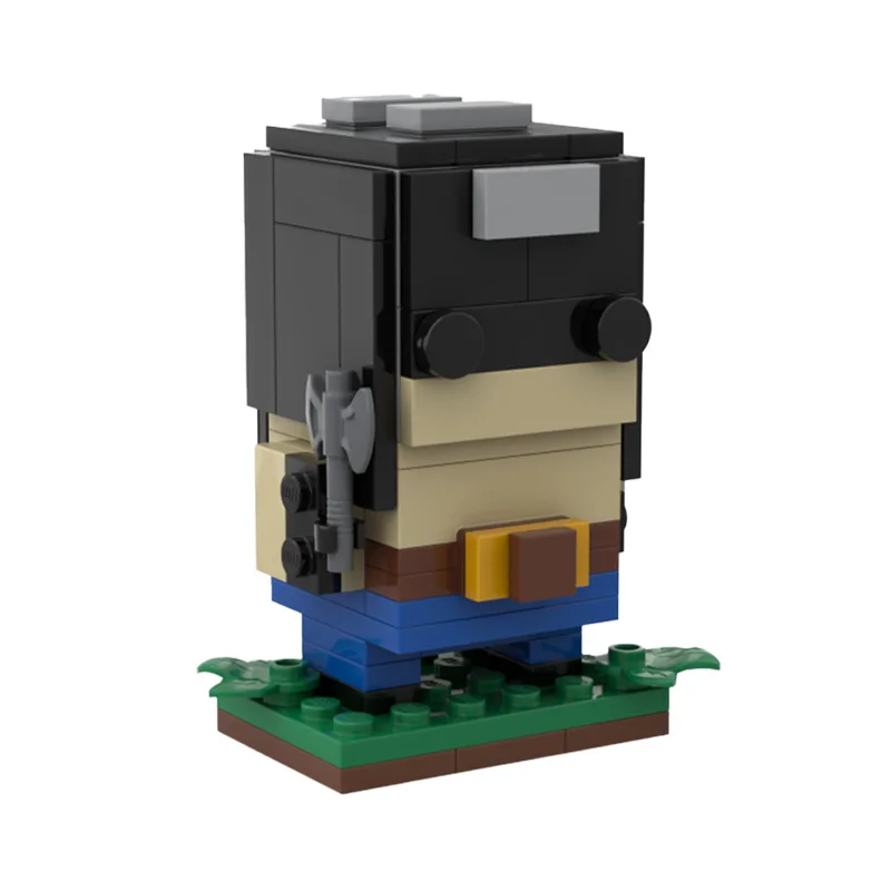 

83-детали, модель Killer Brickheadz, лучшие идеи подарков на день рождения, строительные блоки для детей и творческие обучающие ума, рождественские подарки