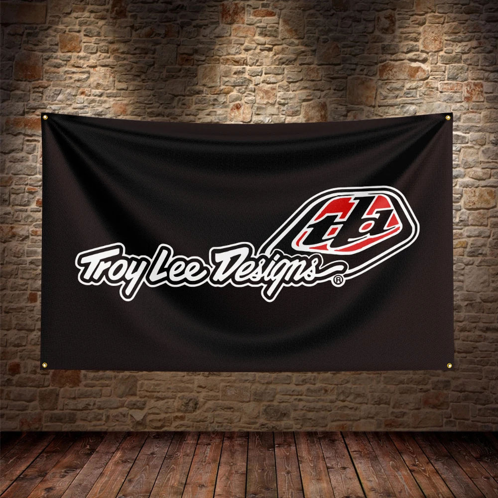 3X5Ft Troy lee designs Flag Polyester Printed Car Banner For Decor