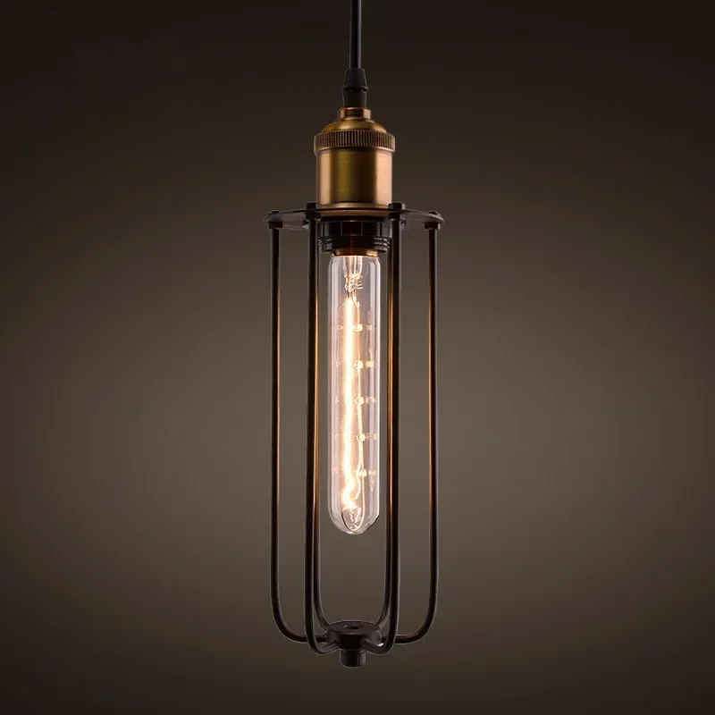 حار خمر اديسون الصناعية مُثبتة في السقف مصباح نجف يُعلق على لوفت البلد الأمريكي مطعم مصباح غرفة النوم الأوروبي الرجعية #3