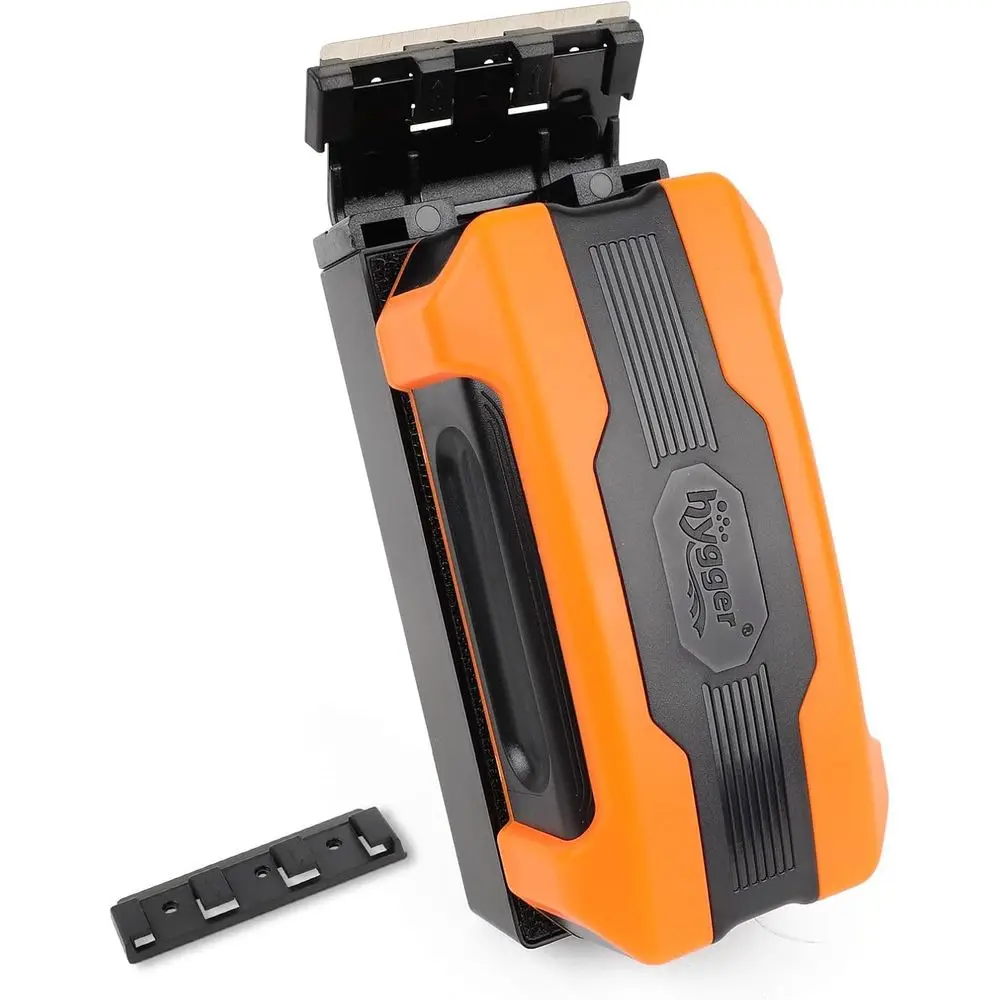 

Magnetic Aquarium Glass Cleaner with Detachable Stainless Steel and Plastic Scraper for Fish Tanks