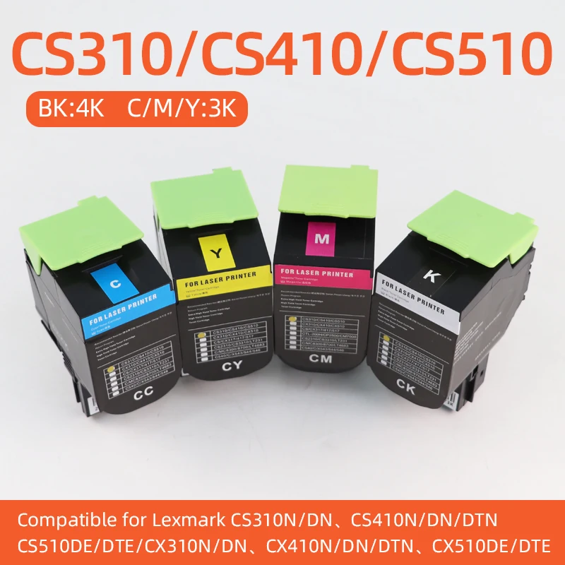 Toner magenta haute capacité Lexmark pour CS310 / CS410 / CS510 .... (702HM