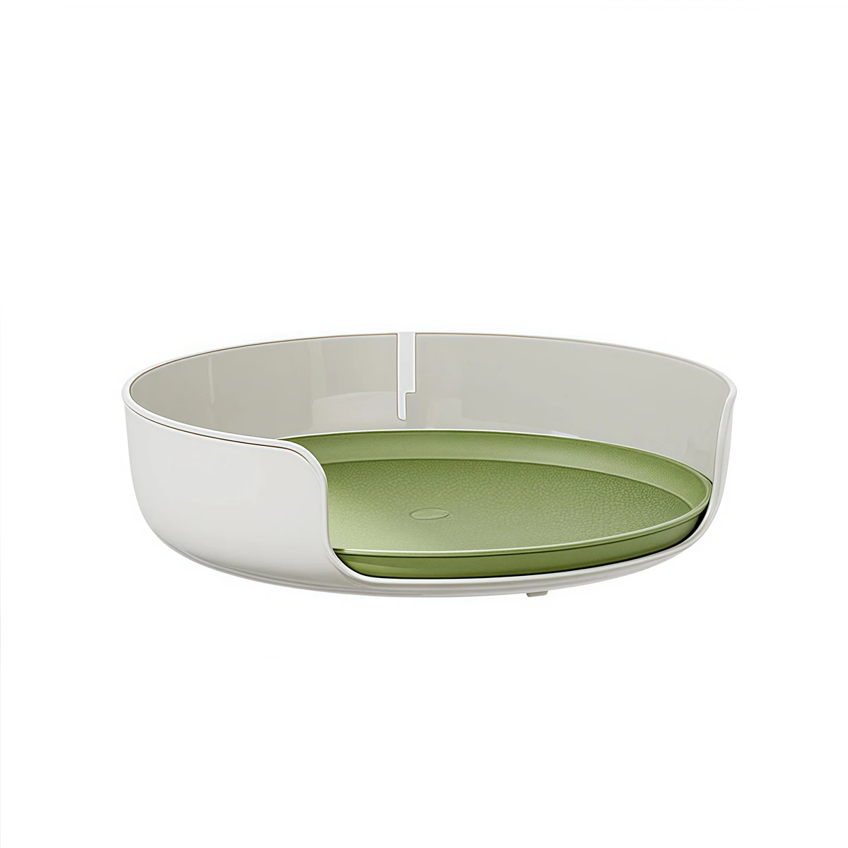 Easy Access Organizer For Spices Non Skid Non-Slip Turntable 27.8x27.8x7.5cm Lazy Susan Organizer High Edge Stability
