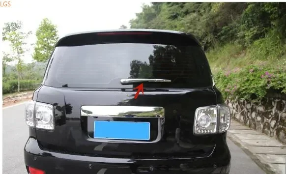 For Nissan PATROL Y62 2017-2019 High-quality ABS Chrome Rear wiper cover Wiper decorative cover car accessories