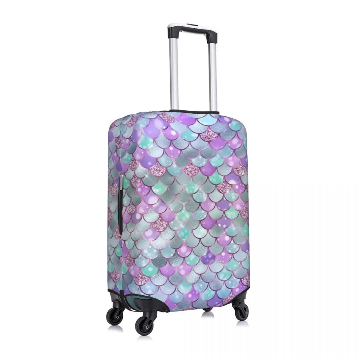 Sereia Bokeh Pattern Print Bagagem Protetora Poeira Cobre Elastic Impermeável 18-32inch Suitcase Cover Viagem Acessórios