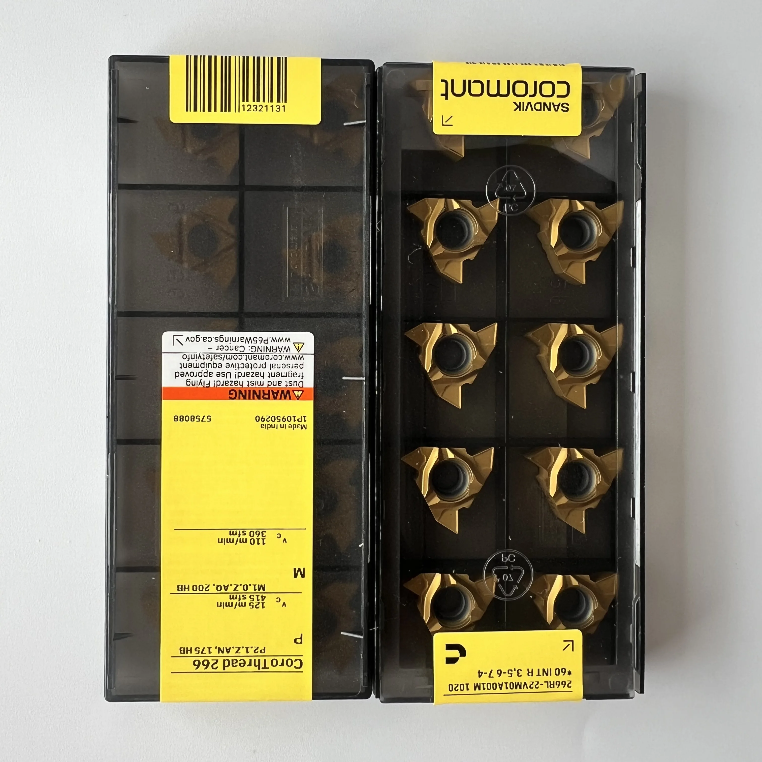 

266RL-22VM01A001M 1020 / Original product CNC cemented carbide blade 10 Pcs