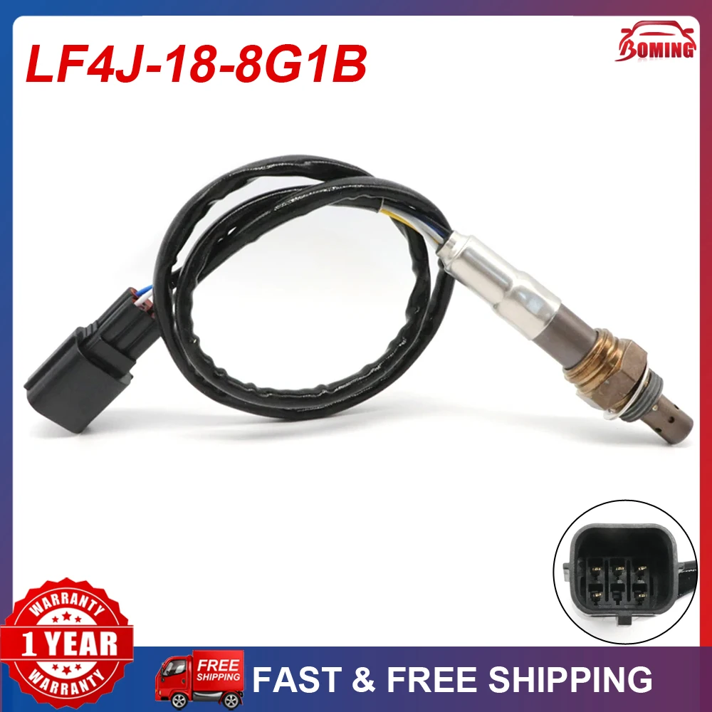 Car New 5 Wire Lambda Probe Air Fuel Ratio Sensor Oxygen O2 Sensor LF4J-18-8G1B For Mazda 3 5 6 1.8L 2.0L 2.5L LF4J-18-8G1