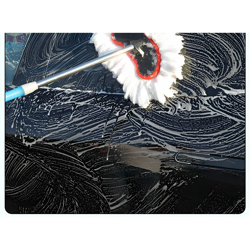 Car Wash Brush Soft Bristles Are Cleaned with A Drag Easy Car Wash Artifact Car Cleaning Tool