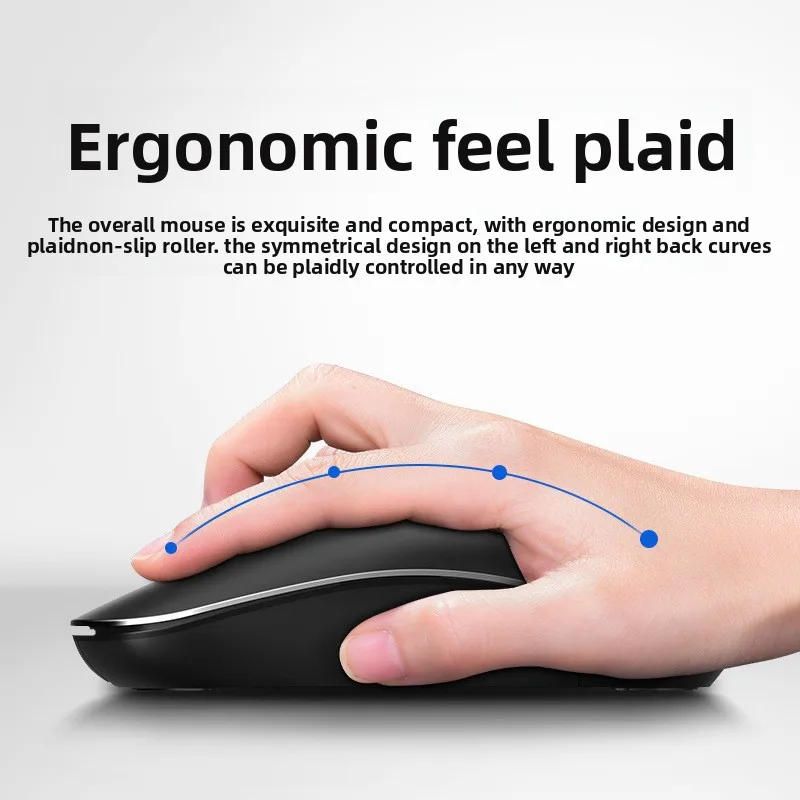 2.4G Wireless Silent Bluetooth Mouse Laptop Computer Office Business E-sports