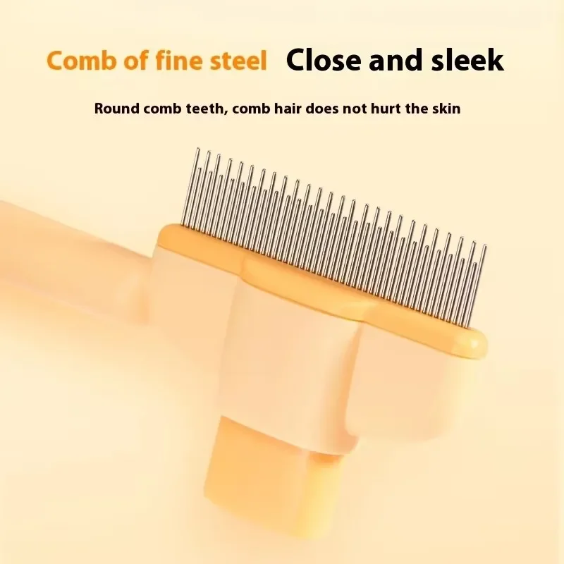 Professional Flea Cat Combs for Cats Dogs Floating Hair Removal Brush Grooming Cleaning Tool Pet Hair Removal Ticks Needle Combs