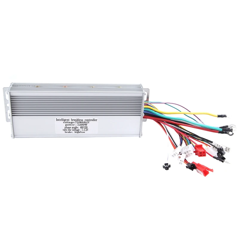 72V/80V/84V 1200W 18 Tubes Brushless Controller/Ebike Controller/Motor Controller For Electric Bicycle/Scooter Accessories