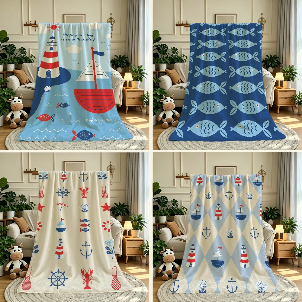 Danielle Chandler Design Art Blanket Throw Super Cosy Plush Living Room Sofa Couch Childish Birthday Gifts