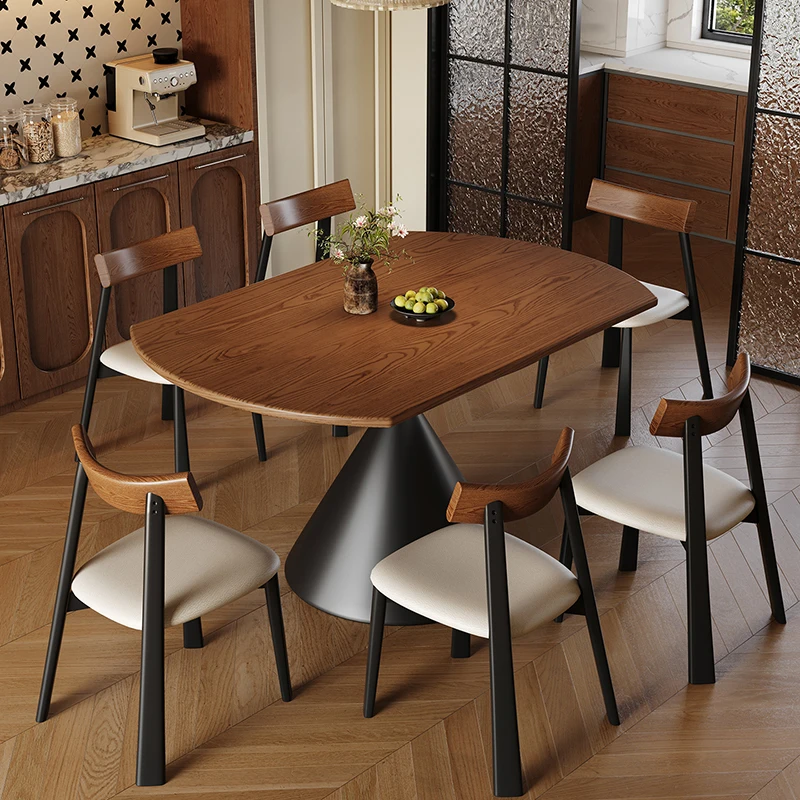 

Modern Extendable Dining Table Vintage Decor Wooden Folding Dining Table Chairs Design Muebles Para Hogar Furniture For Home