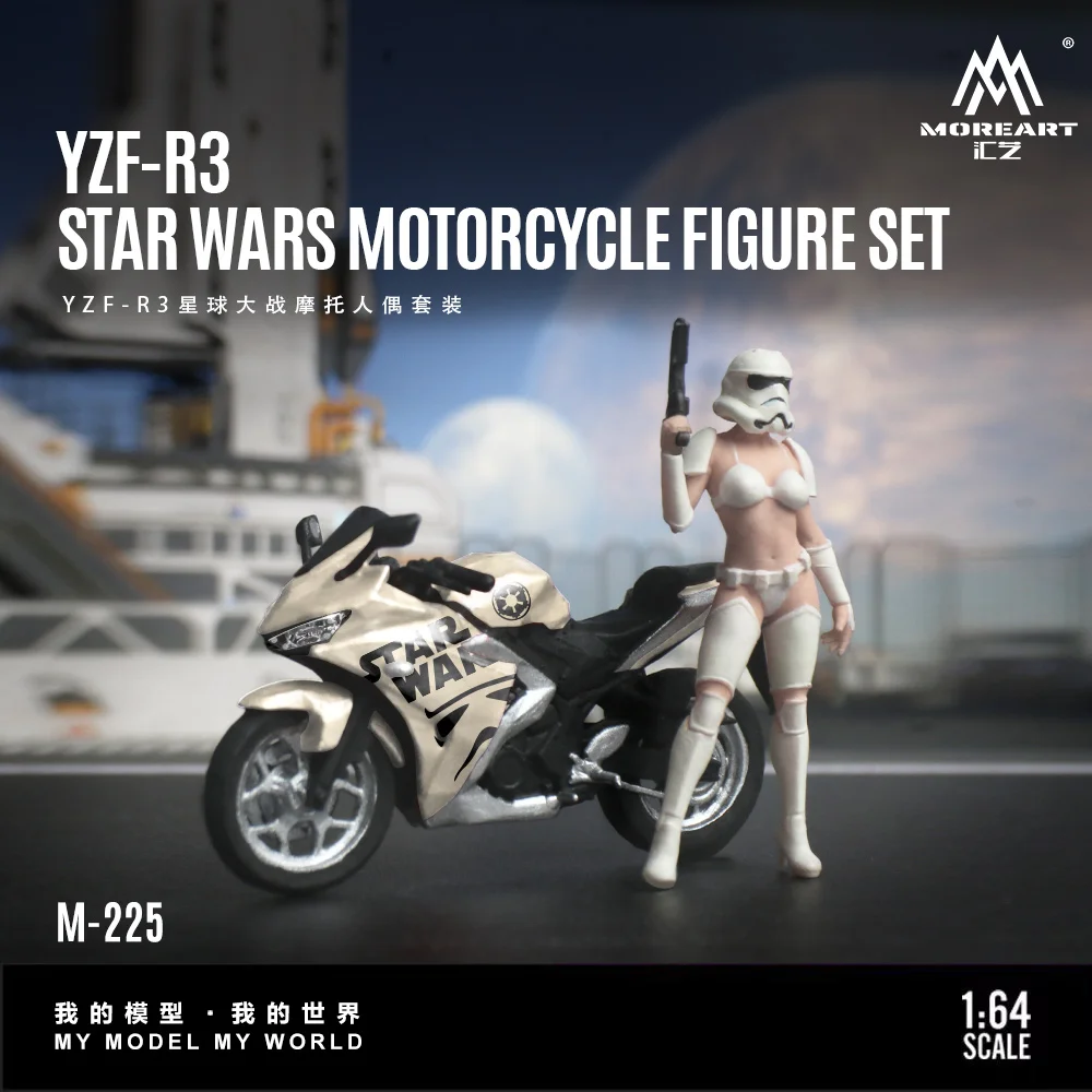 

Предзаказ: Модель мотоцикла MoreArt 1:64 YZF-R3 белого цвета с фигуркой девушки, из смолы, для подарка, демонстрации и коллекции