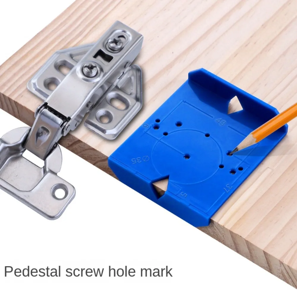 35mm Hinge Hole Opener Hinge Drilling Jig Hinge Concealed Hole Drilling Locator Positioning Punching Drill Bit Guide Carpentry