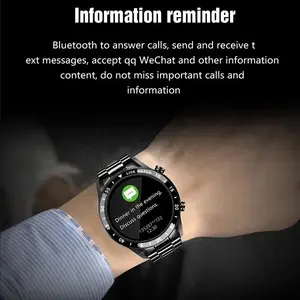 Male Intelligent Smart Fill, Full Circle Touch Screen, Bluetooth Call, Waterproof, Sport Activity, Fitness Clock, Box, 2024 8 Main Sales Military Clock - №4